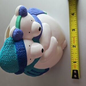 🐻‍❄ AVON Vintage Collectable Polar Bear Couple Baking Soda Gift Collection 🐻‍❄